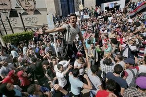 Egypt police fire tear gas, break up anti-government rallies