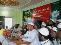 সুপ্রীমকোর্ট প্রাঙ্গণে মূর্তি নির্মাণ কোন ভাবেই মেনে নেয়া যায় না -পীর সাহেব চরমোনাই